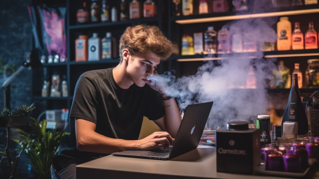 The Role of the Internet in Access to Vape Products